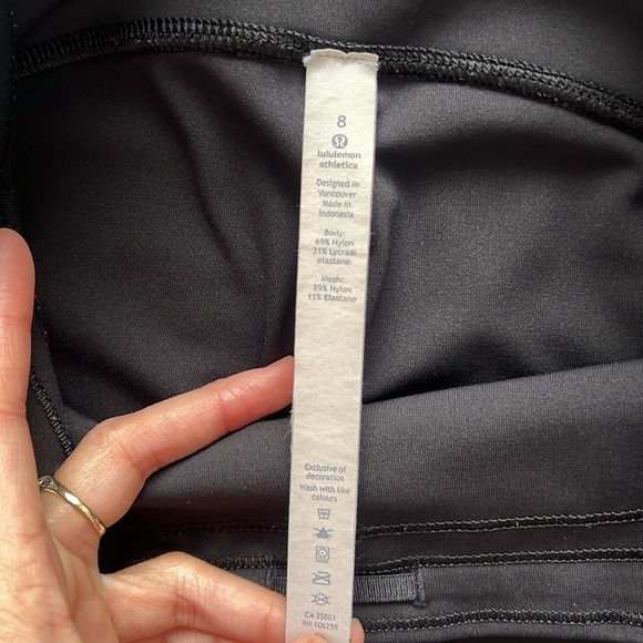 Lululemon Train Times Crop (17")
Black - Picture 9 of 11